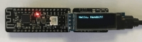 OLED дисплей 0,91 дюйма 128x32 для платы Nanobit